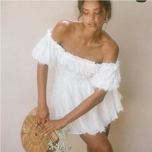 Sabo Luxe London Shirred Dress
Beautiful white summer dress